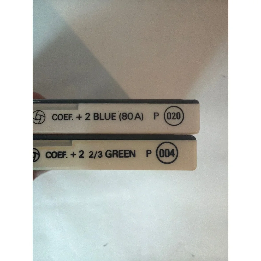 Cokin P Series Filter Set P020 Blue 80A and P004 Green Square Lens Filters